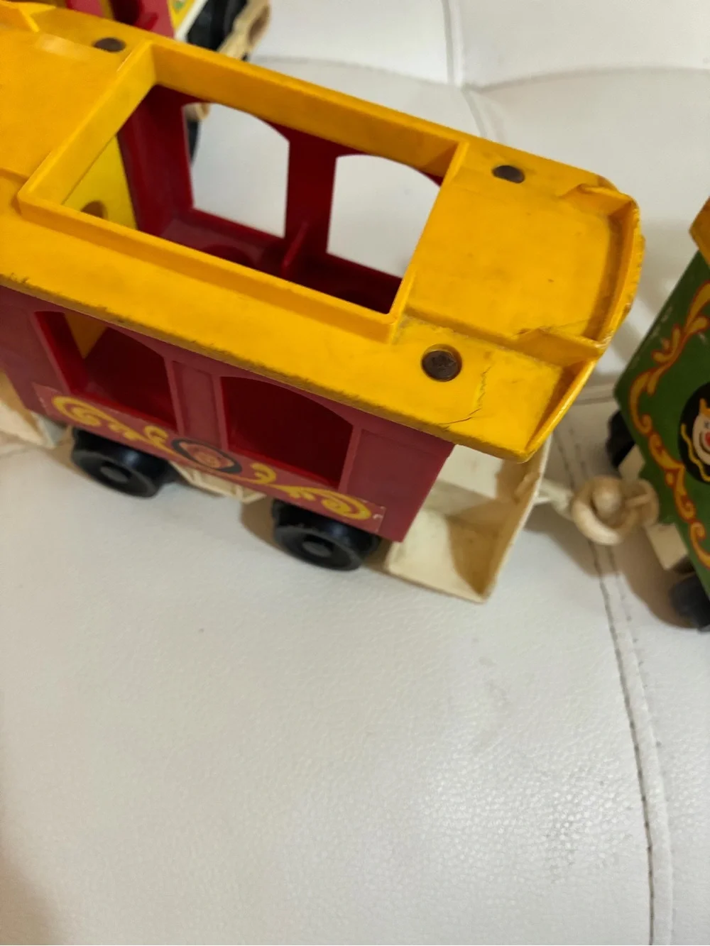Vintage Fisher Price Little People Circus Train, 1970s